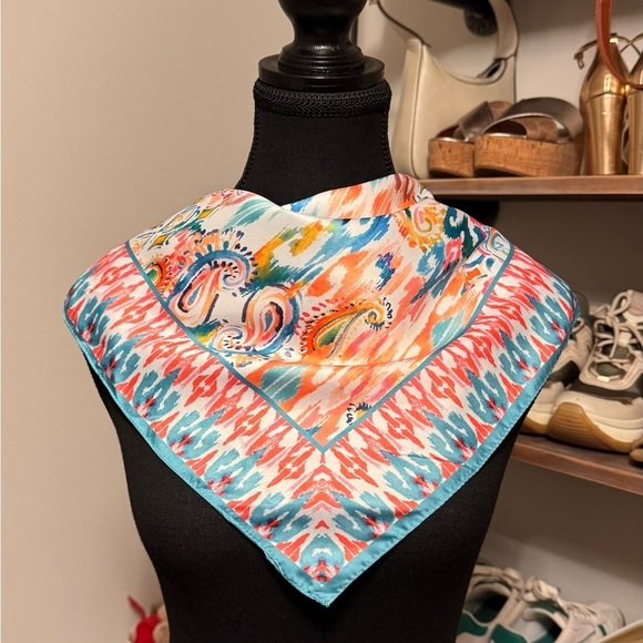 Accessories - Colorful Paisley Women's Scarf